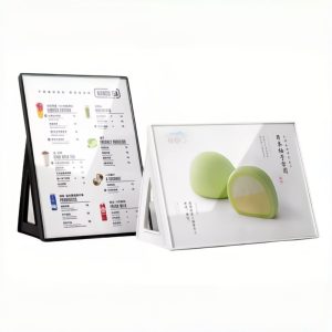 塑膠桌面展示座 800 x 800 塑膠桌面展示座(橫/直多功能款,可掛牆)